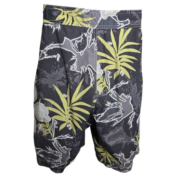 Tommy Bahama‎ Relax Mens Swim Trunks Medium Tropical Print Lined Pockets - Picture 6 of 9